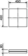 TSD-450 body dimensions 