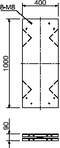 TSD-400 body dimensions 