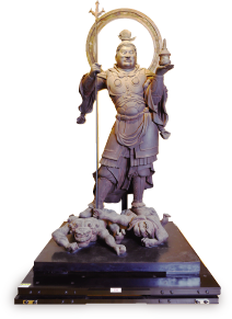 Buddhist statue, National Treasure, Ganjojuin Temple 